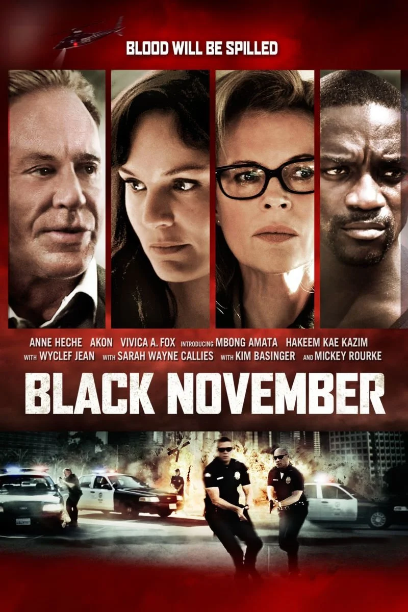 Poster van Black November