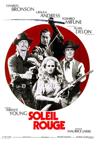 Poster Soleil rouge