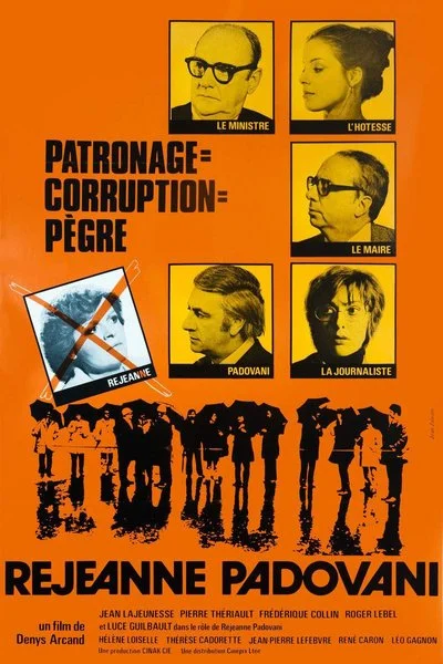 Affiche Réjeanne Padovani