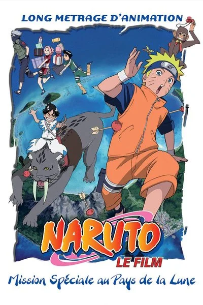 Poster Gekijô-ban Naruto: Daikôfun! Mikazukijima no animaru panikku dattebayo!