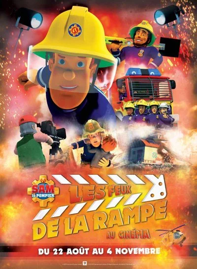 Poster Sam le Pompier - Les Feux de la Rampe