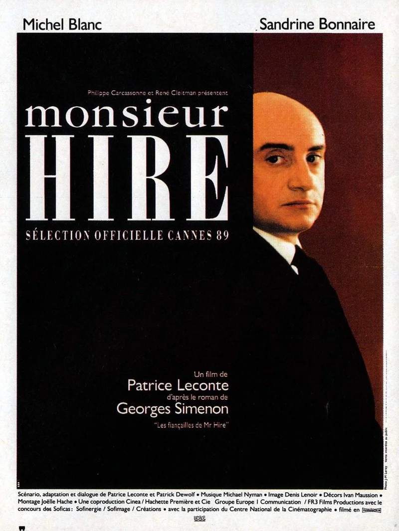 Poster van Monsieur Hire