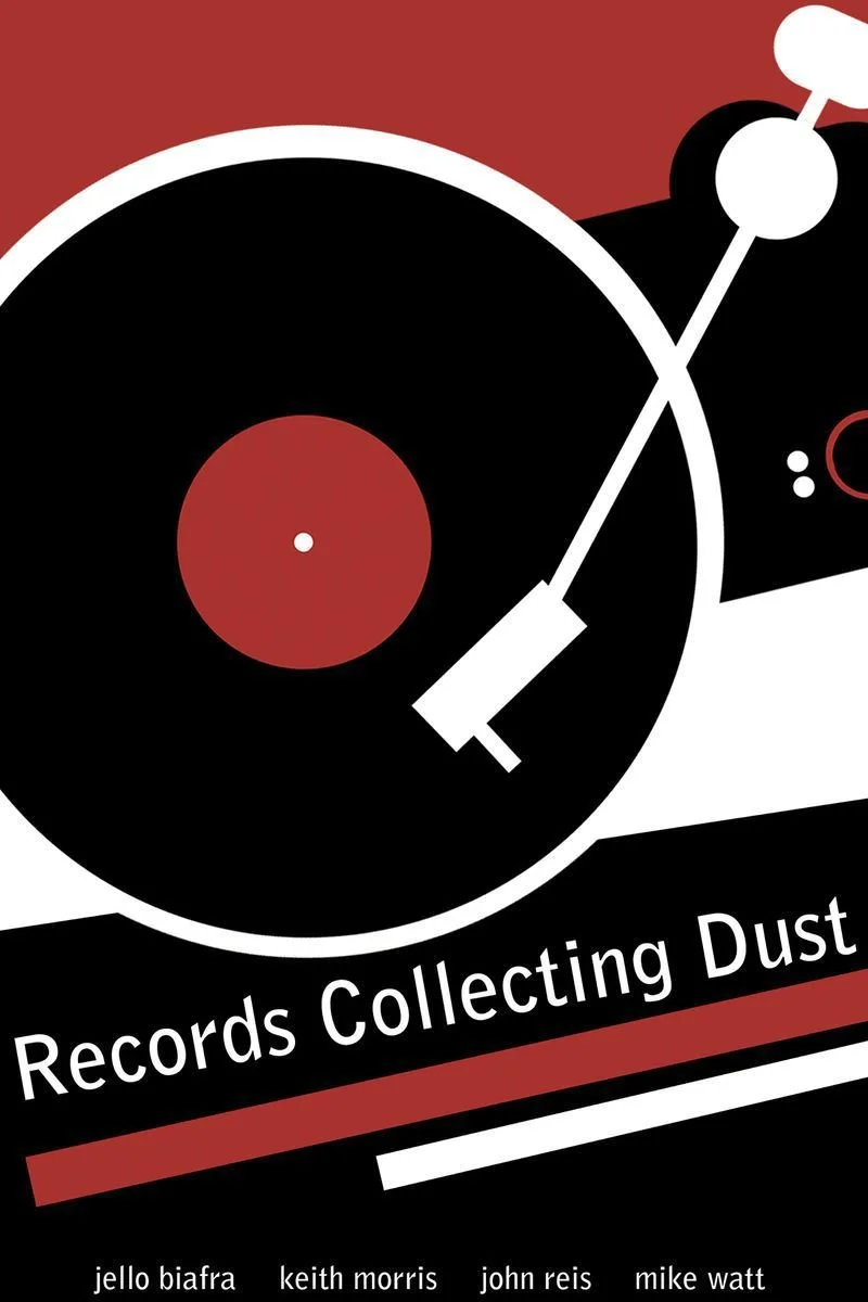 Poster van Records Collecting Dust