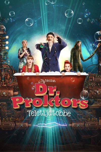 Affiche Doktor Proktors tidsbadekar
