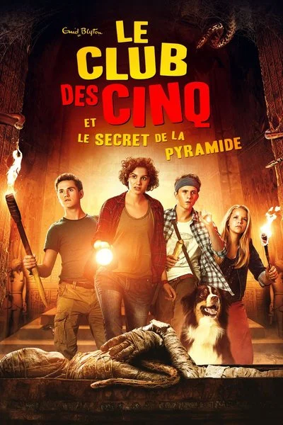 Poster Le Club des Cinq et le secret de la pyramide