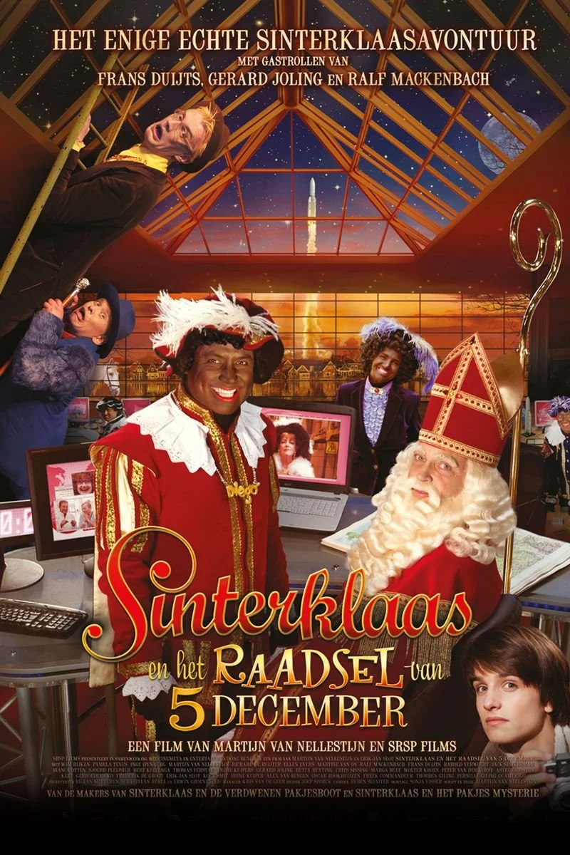 Affiche de Sinterklaas en Het Raadsel