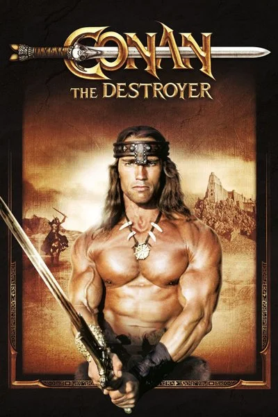 Affiche Conan the Destroyer