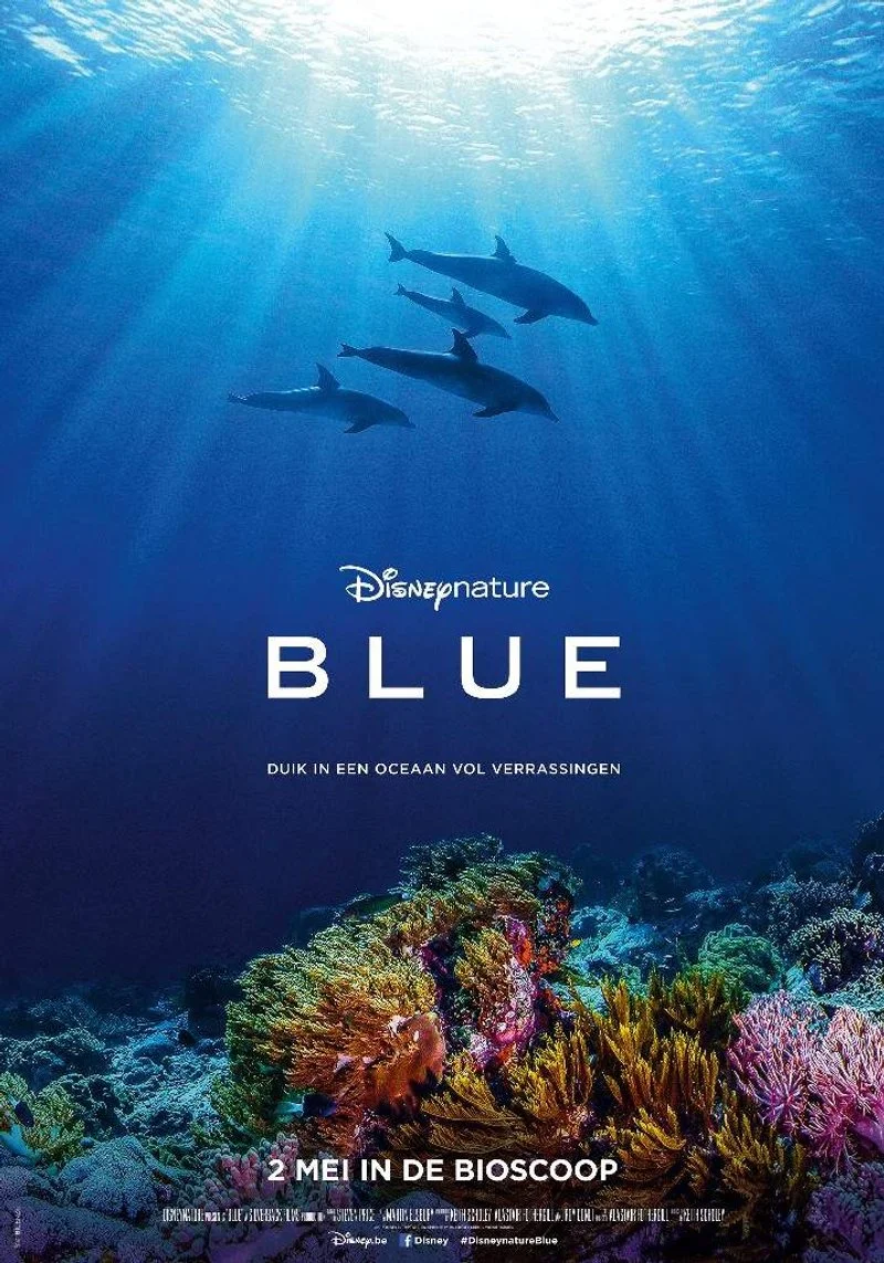 Poster van Blue