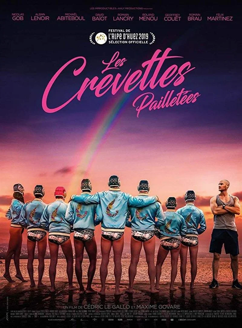 Poster van Les Crevettes Pailletées