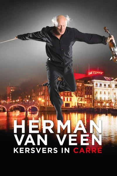 Affiche Herman van Veen kersvers in Carré
