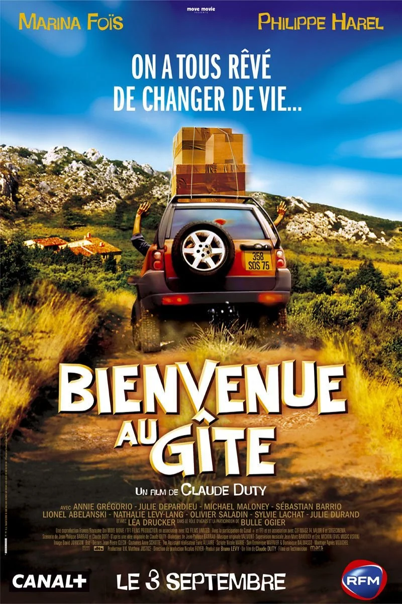 Poster van Bienvenue au gîte