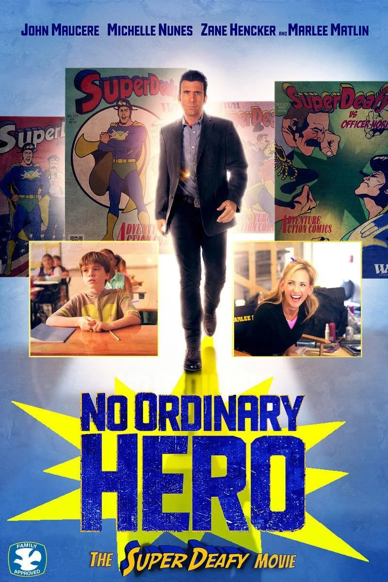 Poster van No Ordinary Hero: The SuperDeafy Movie