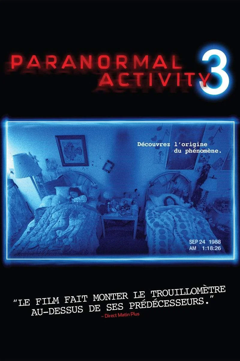 Poster van Paranormal Activity 3