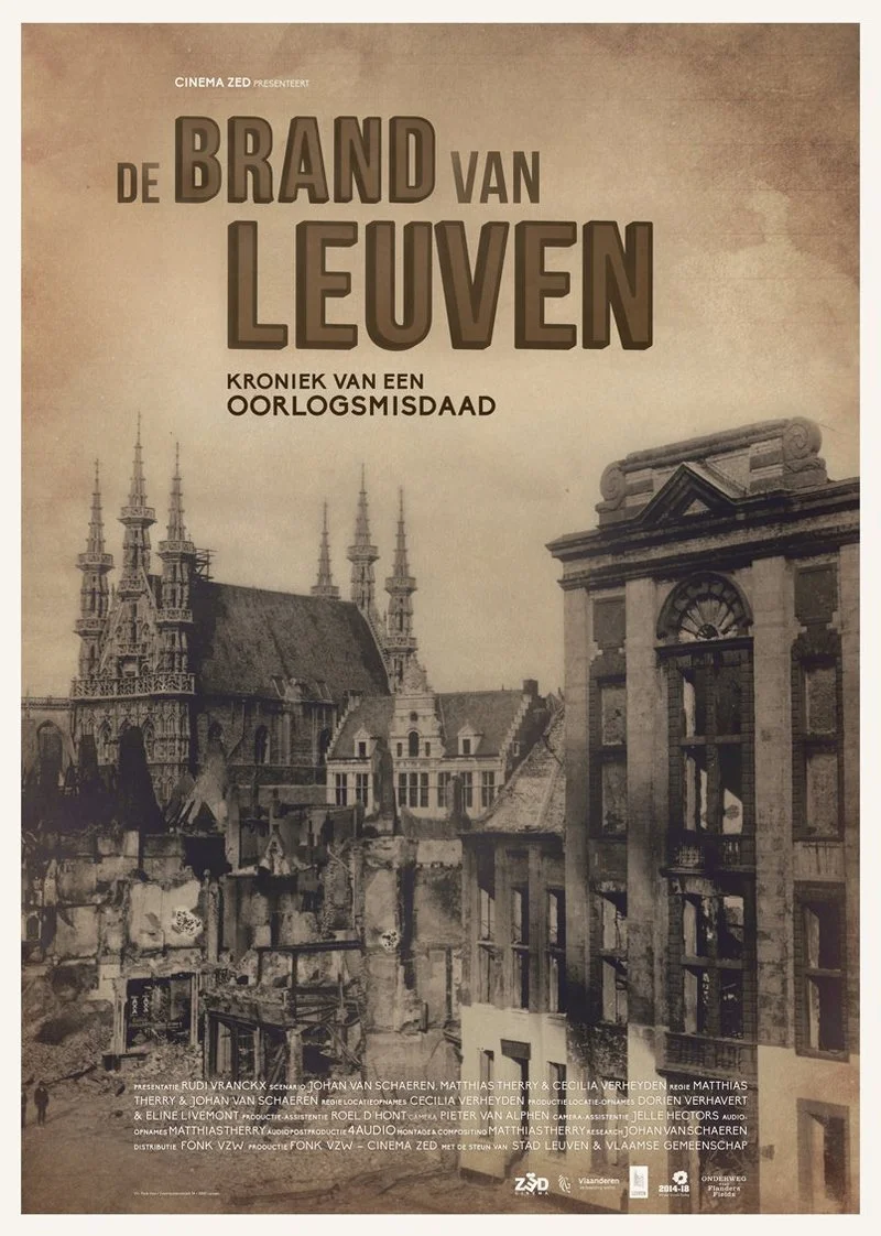 Poster van De Brand van Leuven