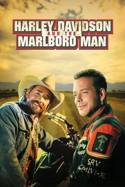 Affiche Harley Davidson et l'homme aux santiags