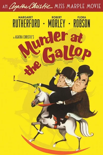 Poster Murder At the Gallop