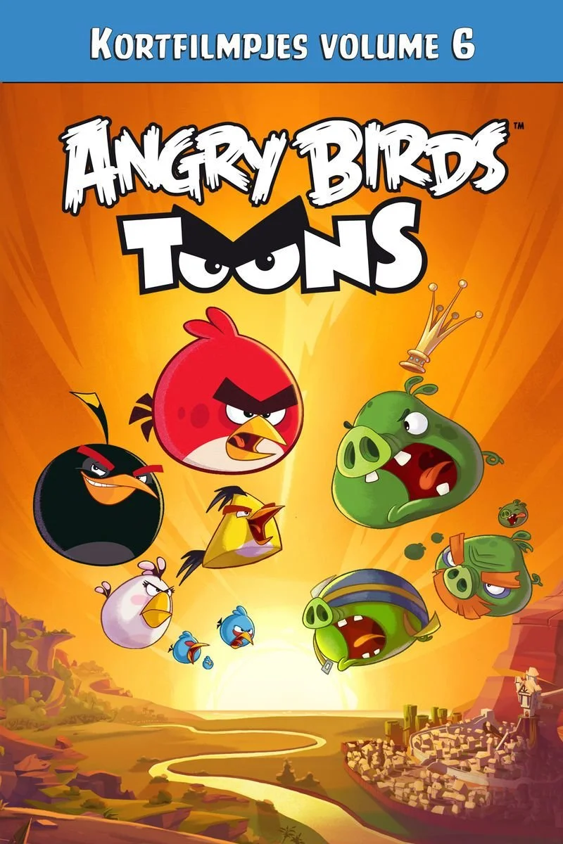 Poster van Angry Birds Toons: Kortfilmpjes Volume 6