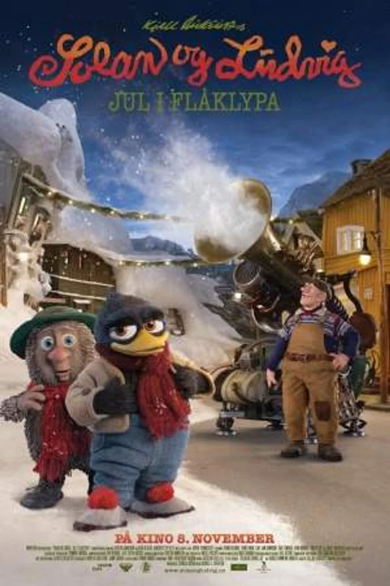 Poster van Solan en Ludwig en de Sneeuwmachine