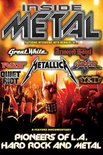 Poster Inside Metal: Pioneers of L.A. Hard Rock and Metal