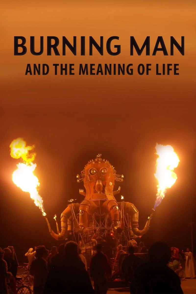 Poster van Burning Man and the Meaning of Life