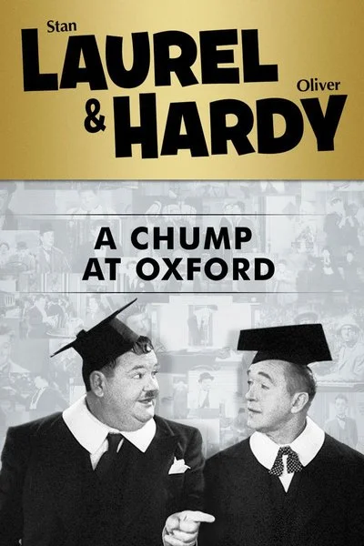 Poster Laurel & Hardy: A Chump At Oxford