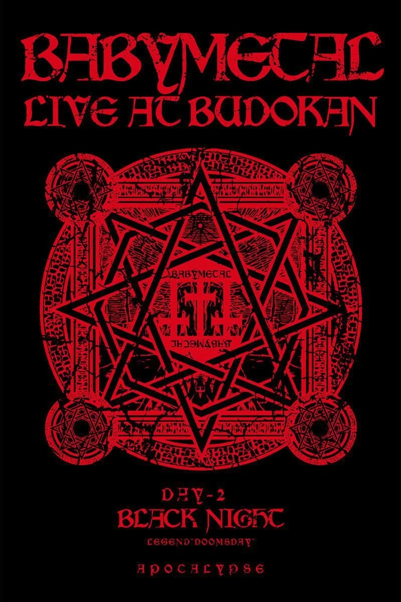 Affiche de Babymetal: Live At Budokan -Black Night Apocalypse-