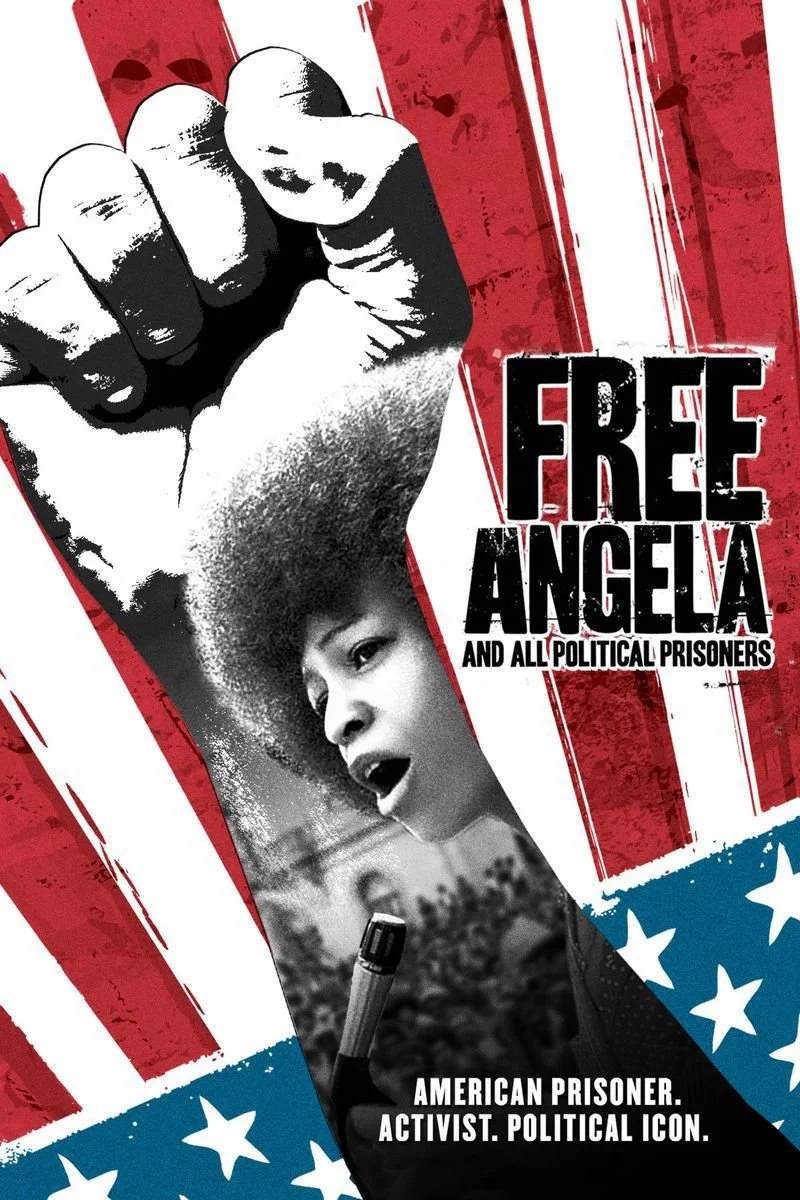 Poster van Free Angela and All Political Prisoners