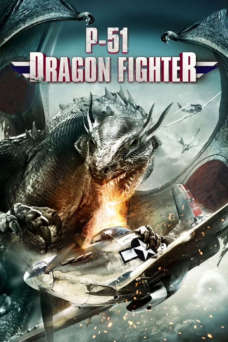 Poster van P51 Dragon Fighter