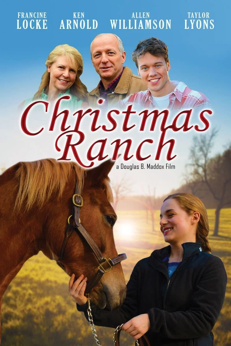 Poster van Christmas Ranch