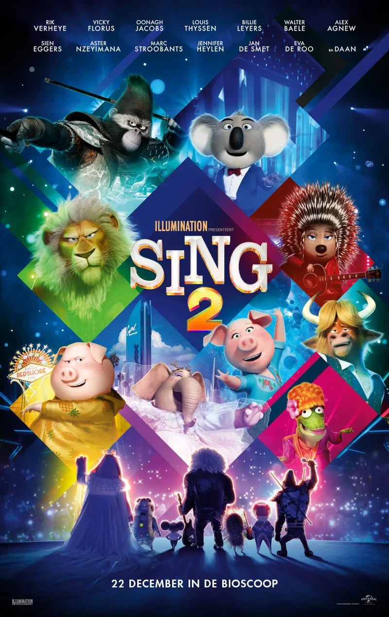 Poster van Sing 2