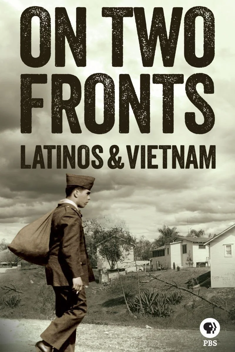 Poster van On Two Fronts: Latinos & Vietnam