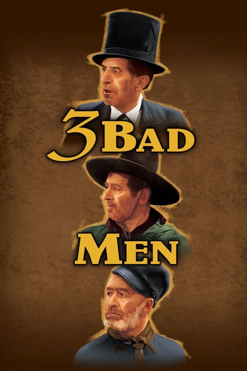Affiche de Three Bad Men