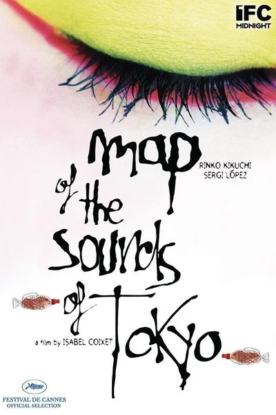 Affiche Map of the Sounds of Tokyo