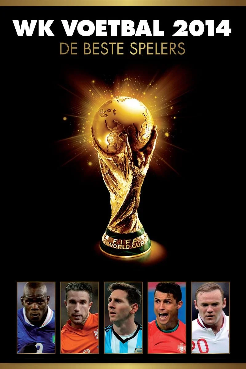 Affiche de WK voetbal 2014: de beste spelers