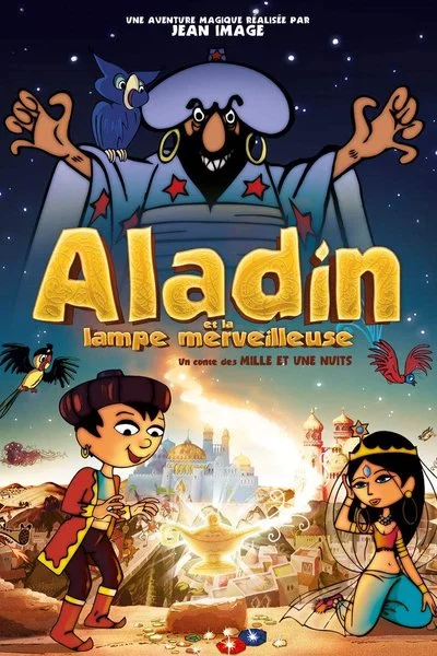 Affiche Aladin et la lampe merveilleuse