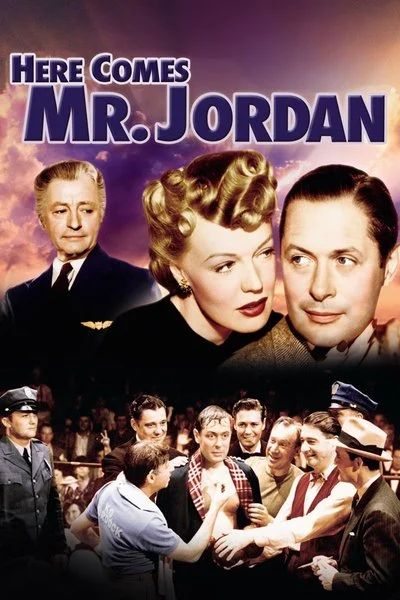 Poster Here Comes Mr. Jordan