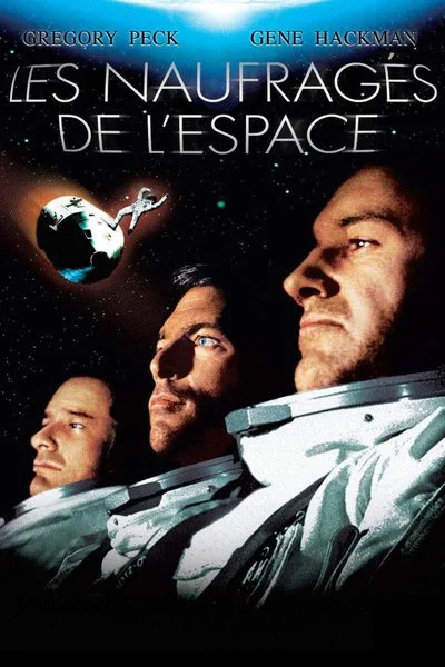 Affiche Les naufragés de l’espace