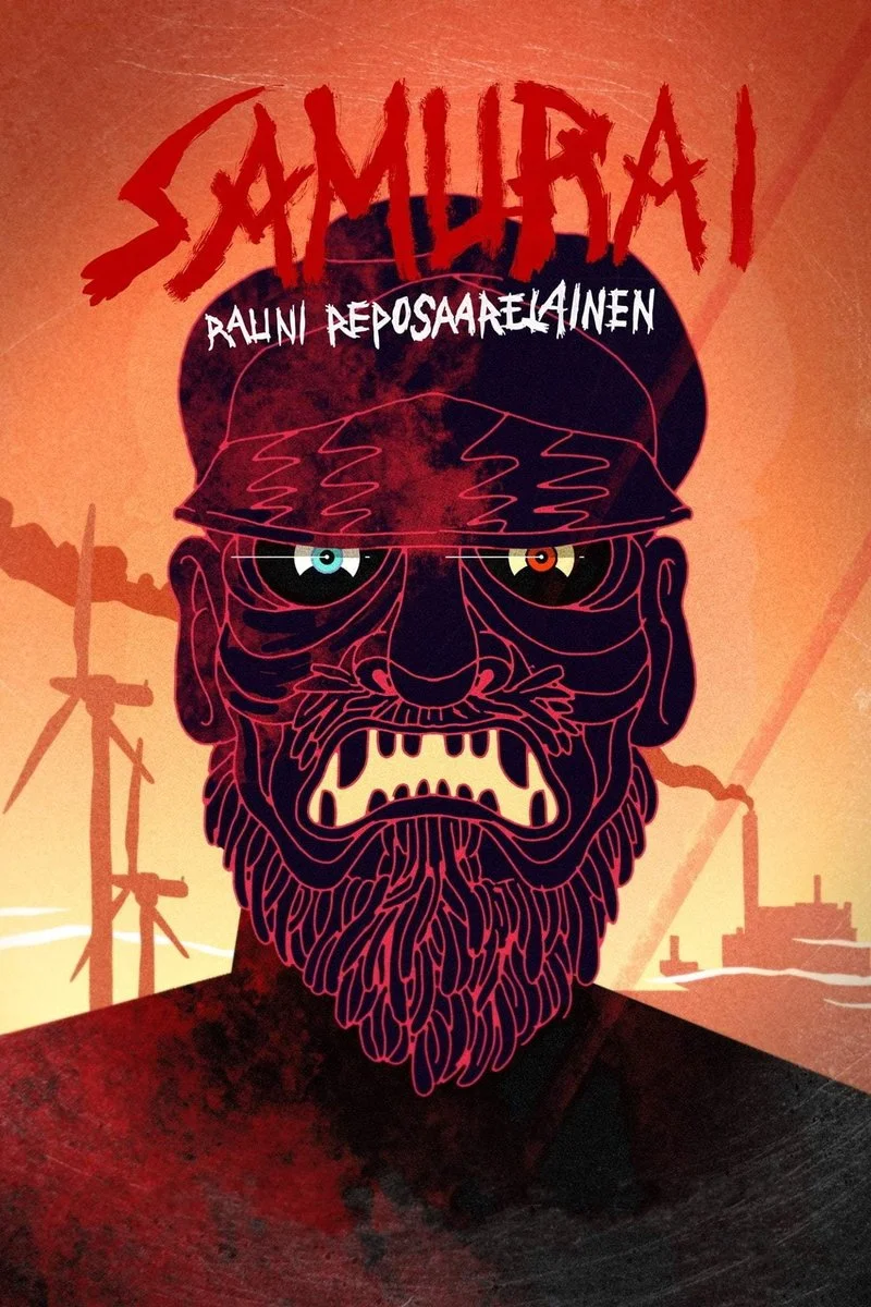 Poster van Samurai Rauni Reposaarelainen