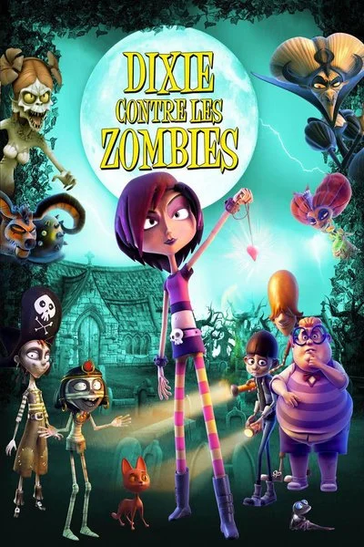 Poster Dixie y la rebelión zombi