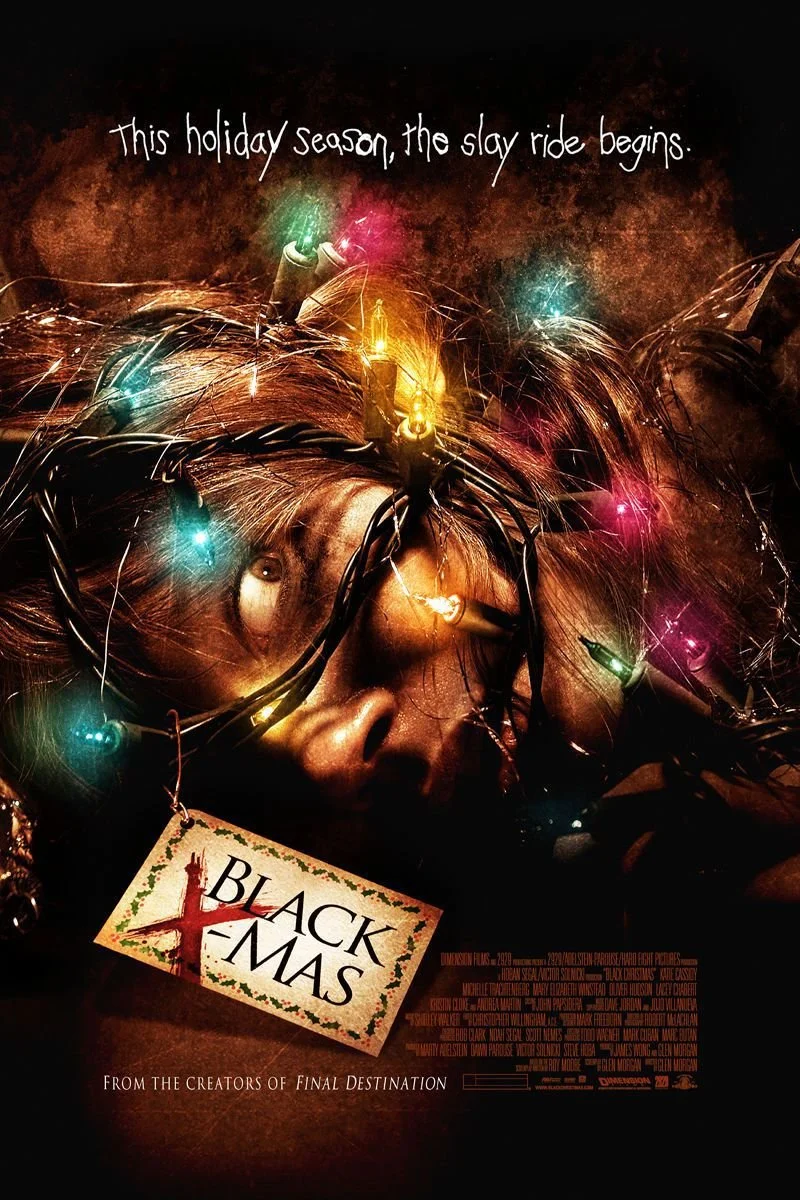 Poster van Black X-Mas