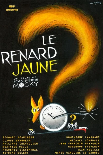 Poster Le renard jaune
