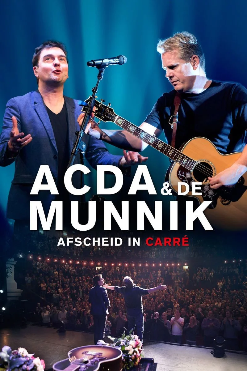 Poster van Acda & de Munnik Afscheid in Carré