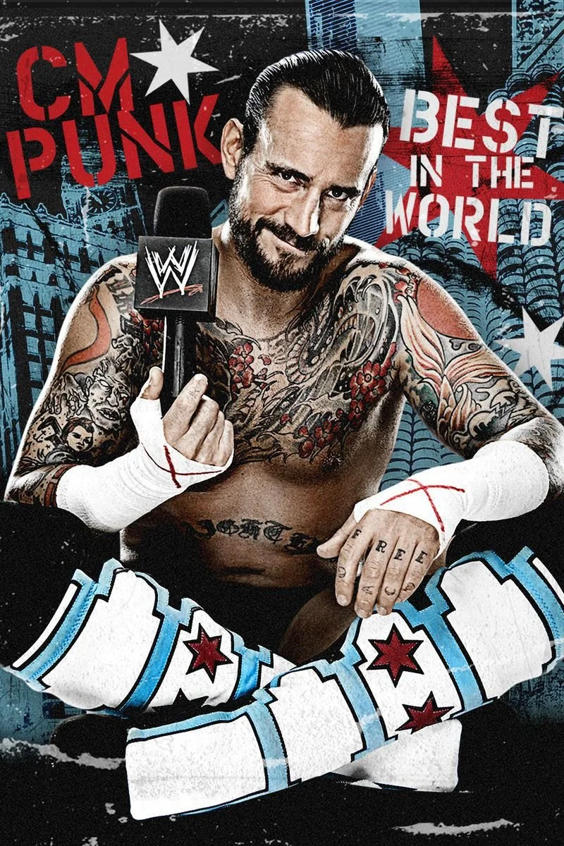 Poster van WWE: CM Punk: Best in the World