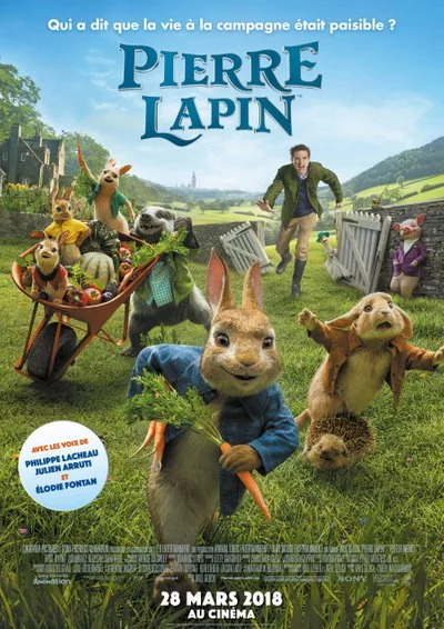 Affiche Peter Rabbit