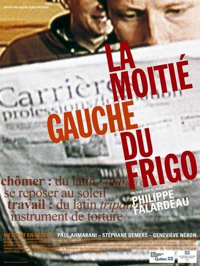 Poster La Moitié gauche du frigo