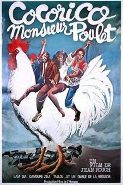 Poster Cocorico Monsieur Poulet