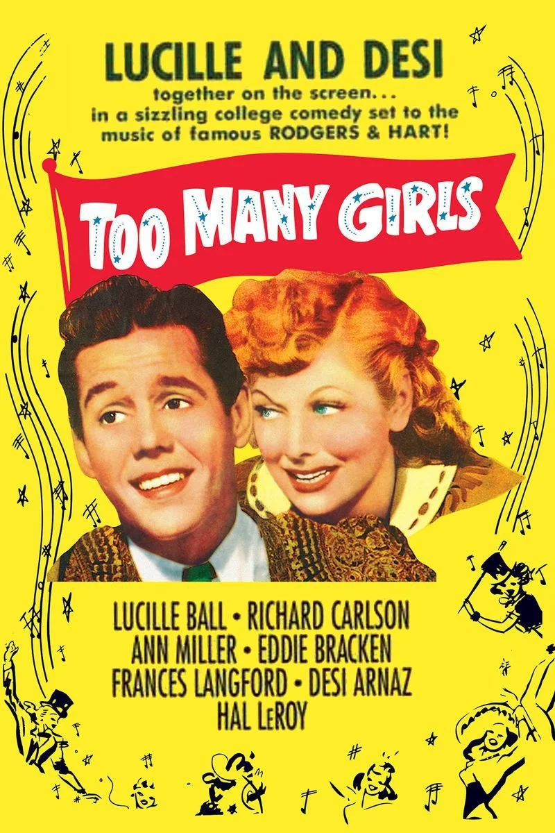 Poster van Too Many Girls