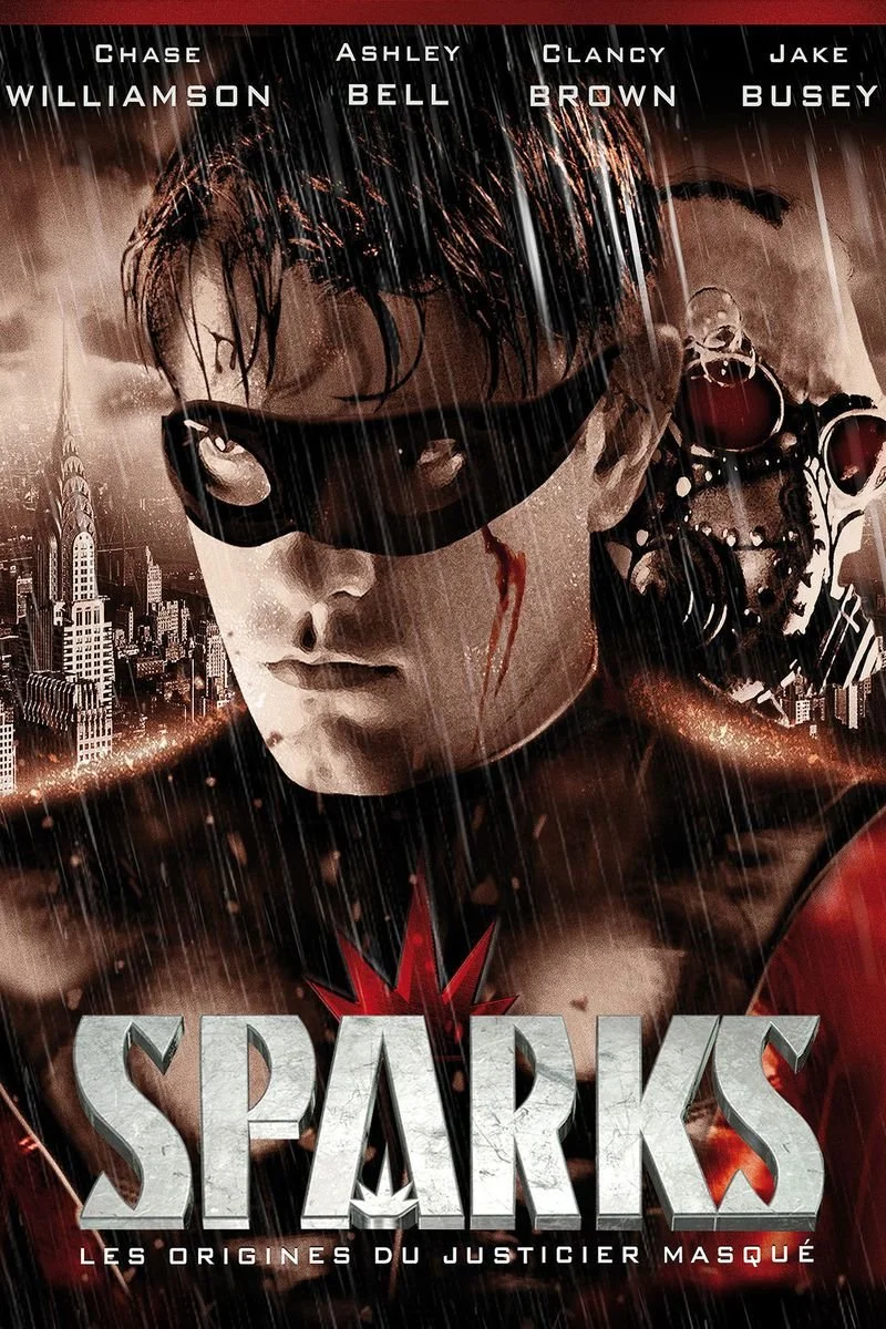 Poster van Sparks : Les origines du justicier masqué