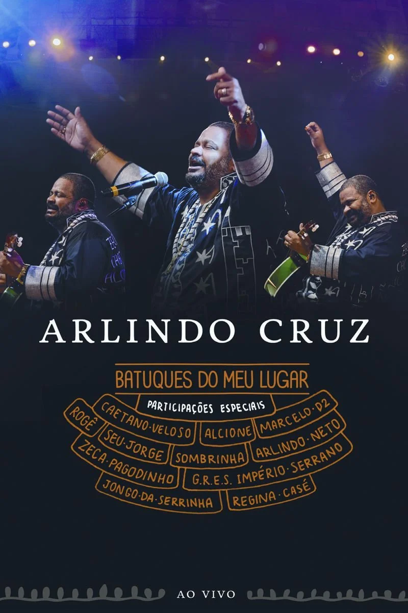 Poster van Arlindo Cruz: Batuques do meu lugar