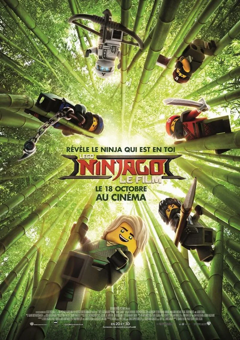 Affiche de Lego ninjago: Le film